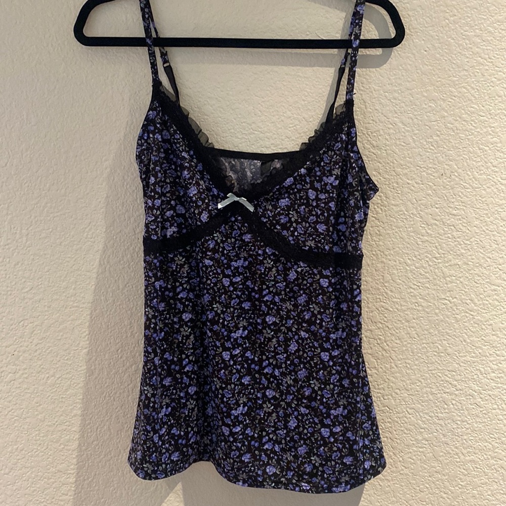 Sexy silky tank with adjustable straps